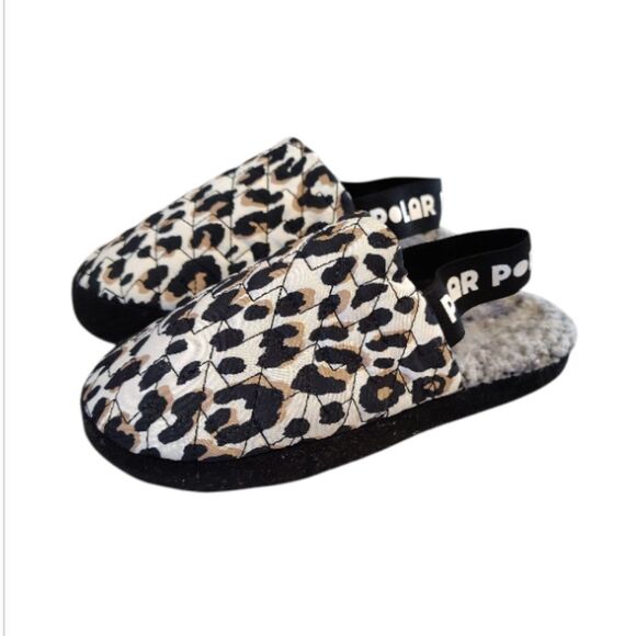MUK LUKS Devyn Animal Printed Sherpa Slingbacks & Dearforms Slippers Lot Med 7/8 - Picture 5 of 16